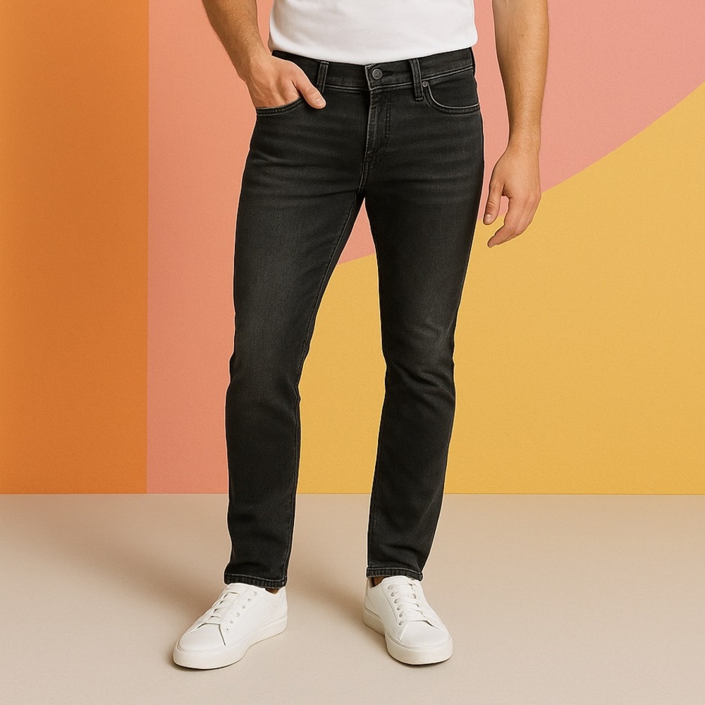 HOLLISTER Men’s Jeans Skinny Advanced Stretch 32x32 Black.